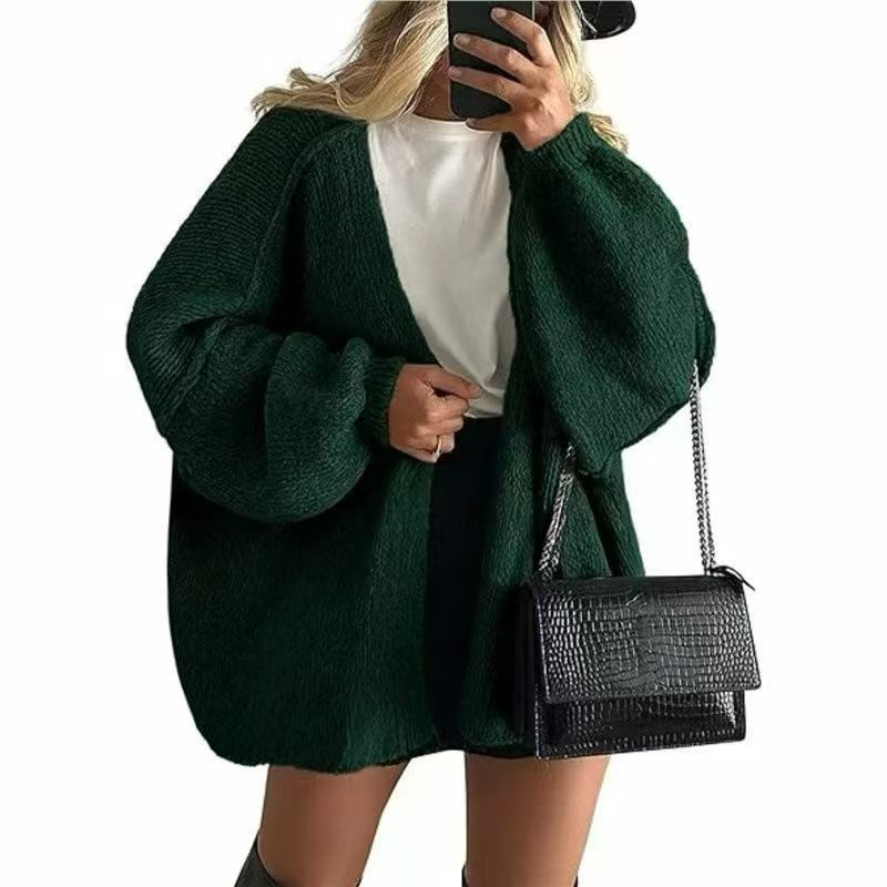 The Elara Plush Oversized Cardigan
