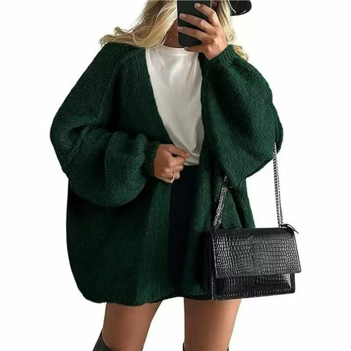 The Elara Plush Oversized Cardigan