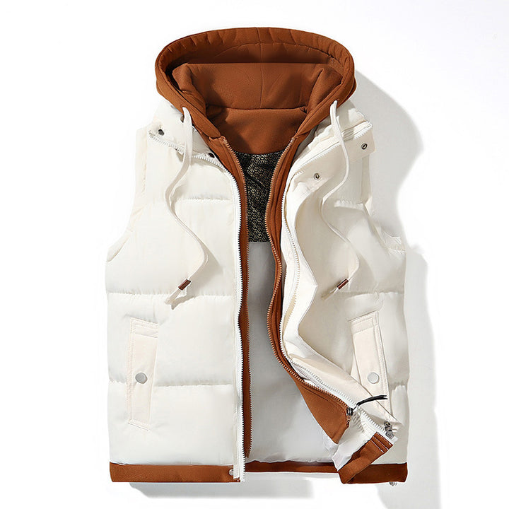 The Elara Hooded Puffer Vest