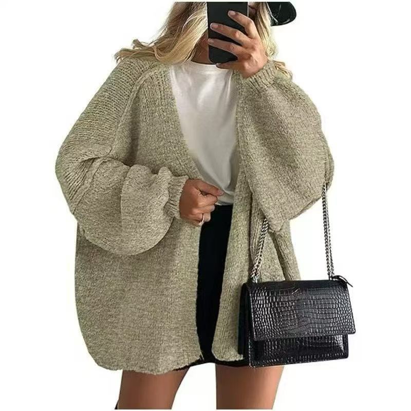 The Elara Plush Oversized Cardigan