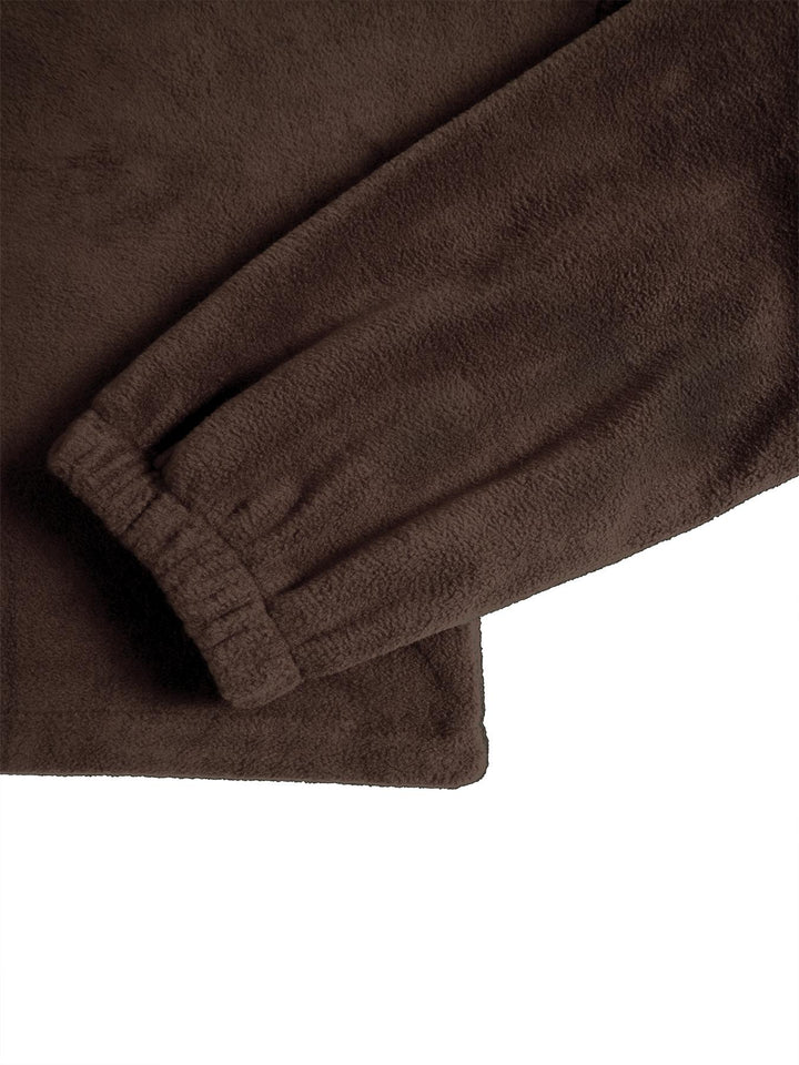 The Elara Cozy Polar Fleece Cropped Jacket