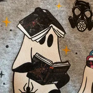 The Elara Ghost Readers Halloween Graphic Top