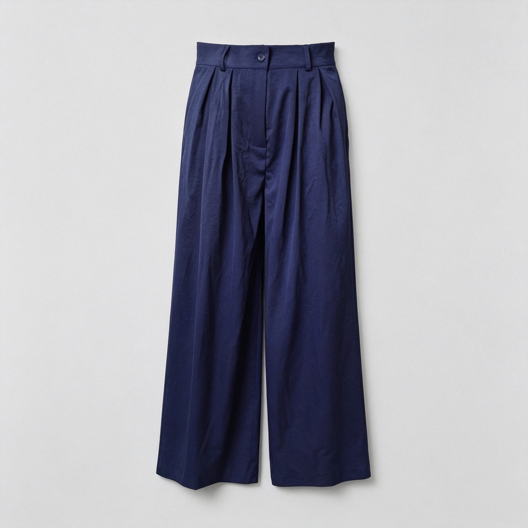 The Elara Pleated Wide Leg Pants