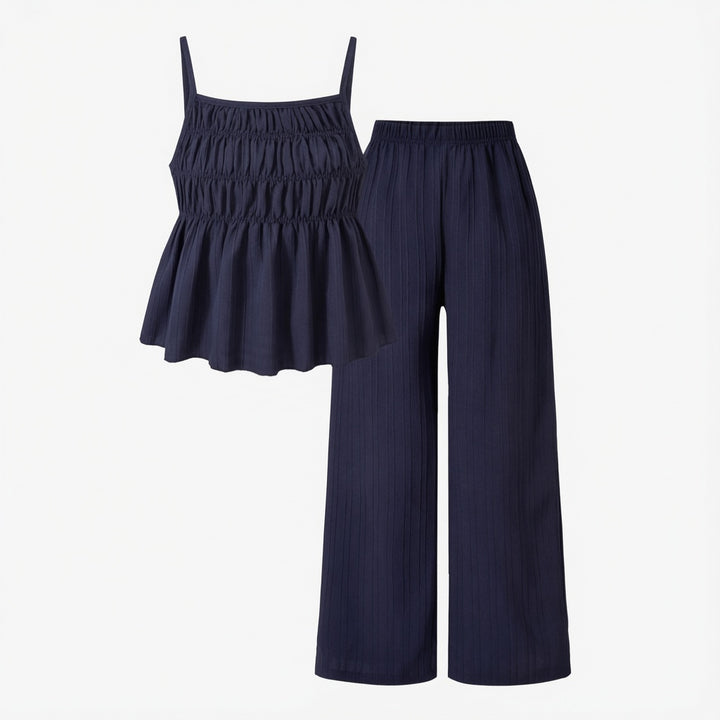 The Elara Pleated Two Piece Set