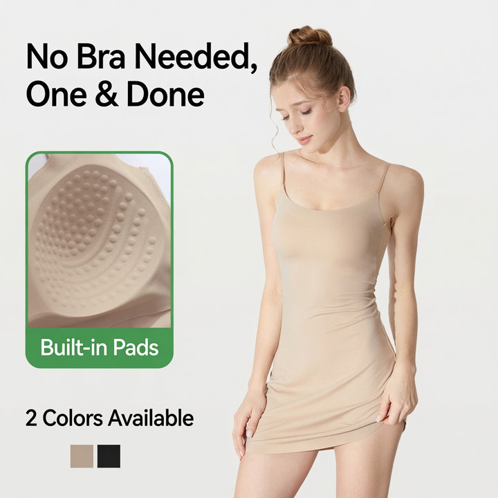 The Elara Cool Touch Seamless Mini Dress