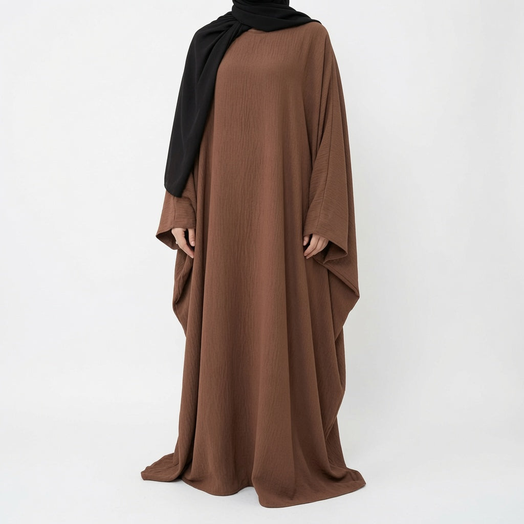 The Elara Grace Oversized Abaya Dress