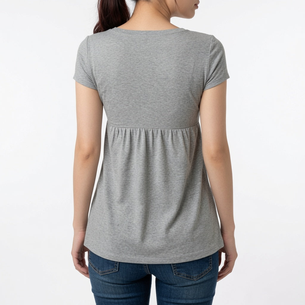 The Elara Lace Layer Bow Front Top