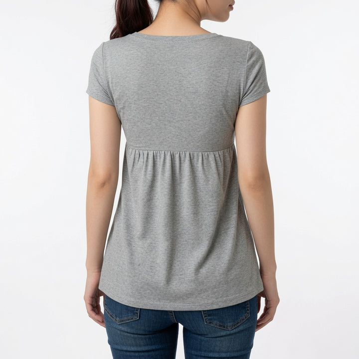 The Elara Lace Layer Bow Front Top