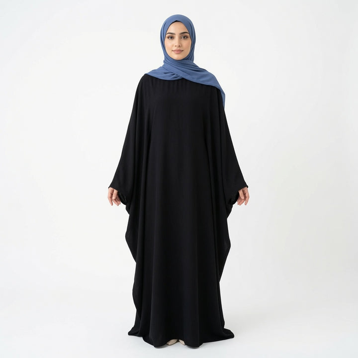 The Elara Grace Oversized Abaya Dress