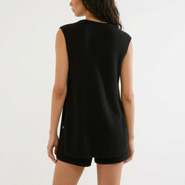 The Elara Side-Slit Knit Resort Set
