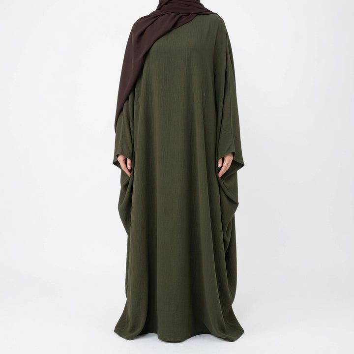 The Elara Grace Oversized Abaya Dress
