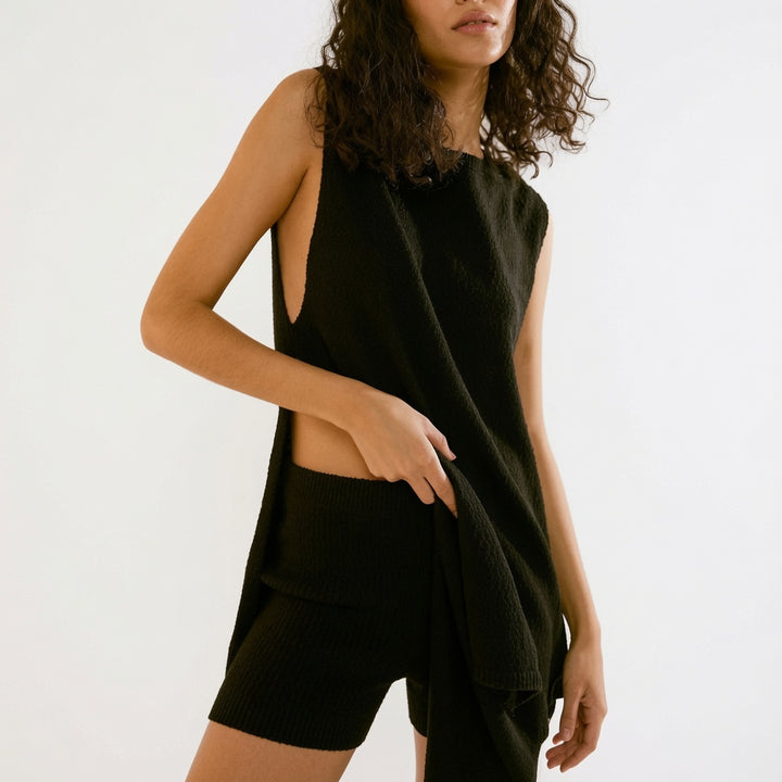 The Elara Side-Slit Knit Resort Set
