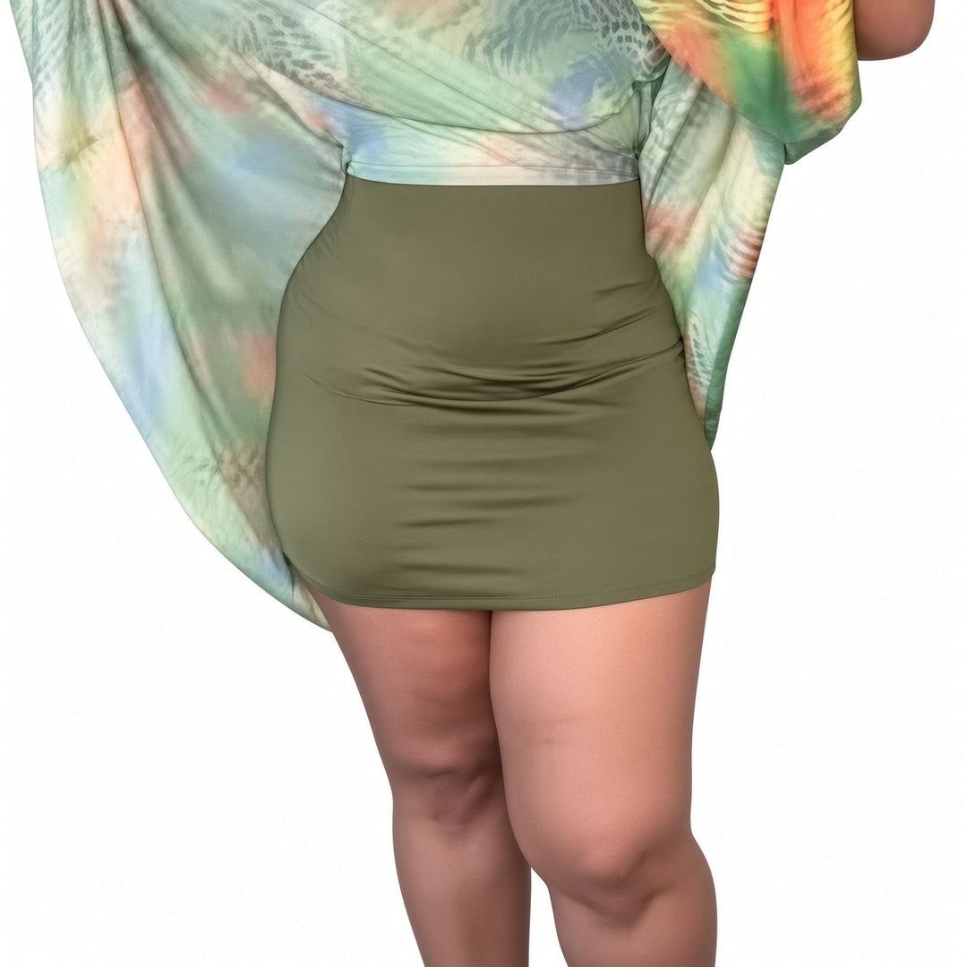 The Elara Lined Art-Mesh Maxi Dress