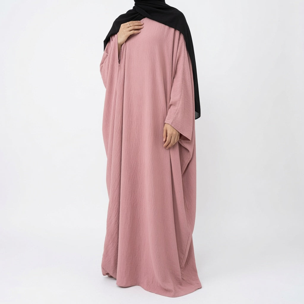 The Elara Grace Oversized Abaya Dress