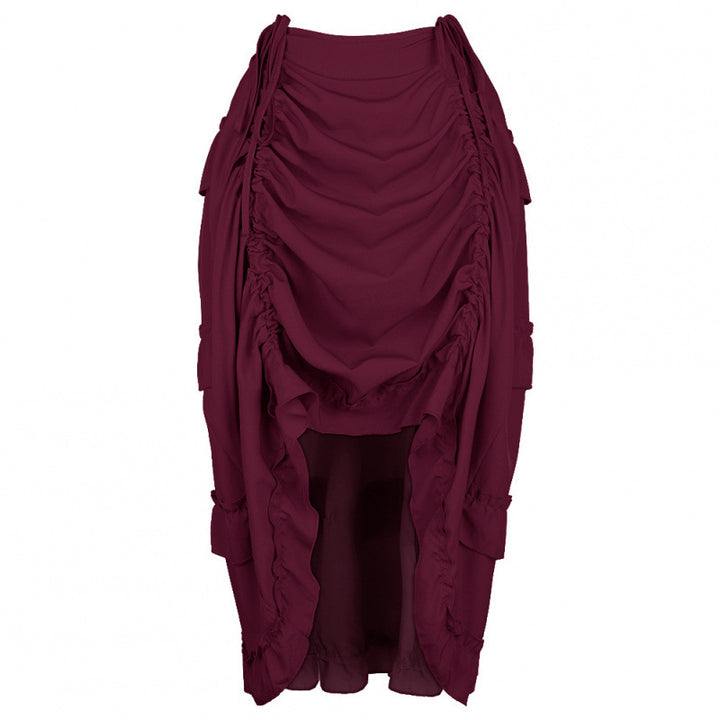 The Elara Nocturne Pirate Ruffle Skirt